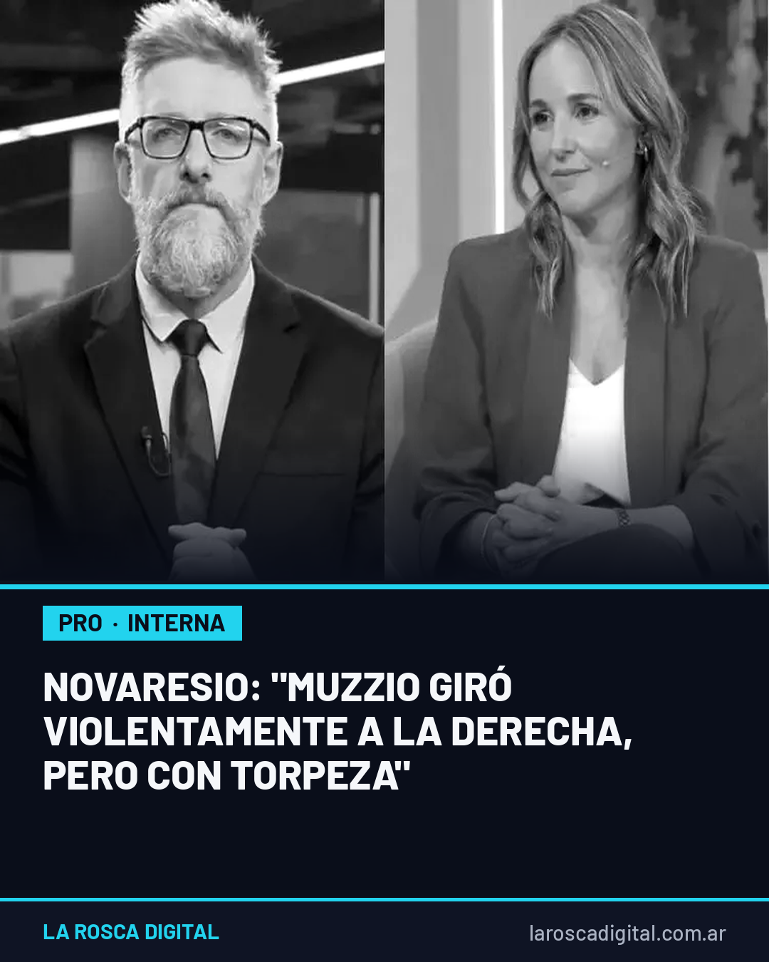 Novaresio, sin filtro contra Muzzio