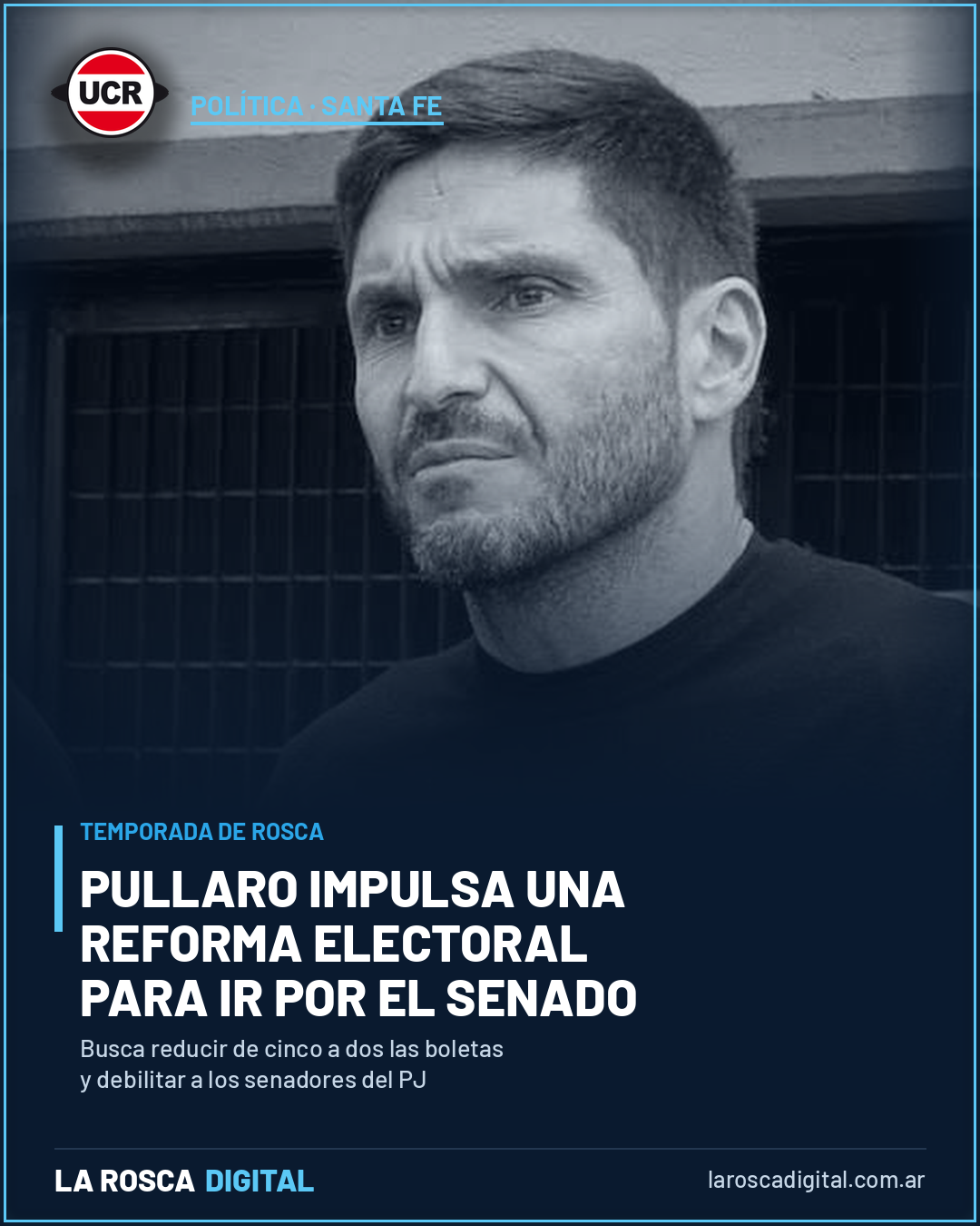 Maximiliano Pullaro impulsa una reforma electoral en Santa Fe para ir por el Senado